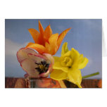 Garden Flowers Card cards