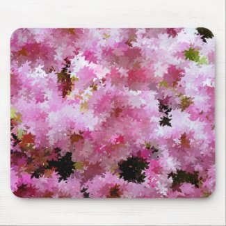 GARDEN FLOWERS - CHERRY BLOSSOM mousepad
