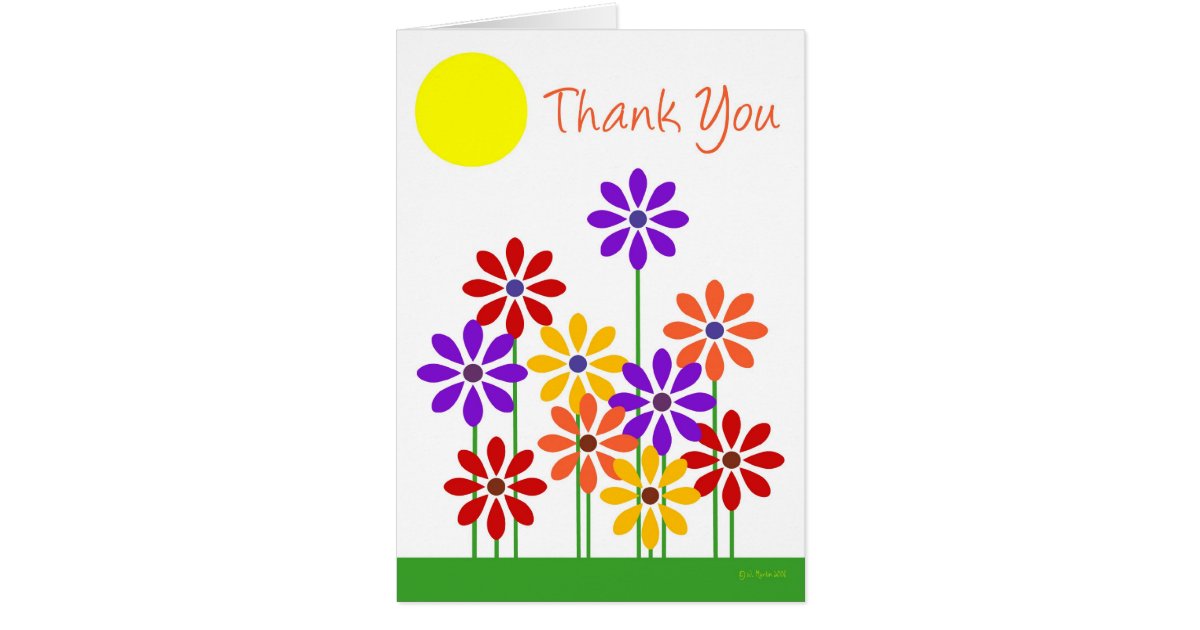 thank you card for gardener