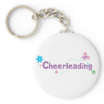 Garden Flutter Cheerleading Key Chain
