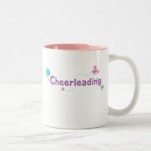 Garden Flutter Cheerleading Mug