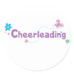 Garden Flutter Cheerleading Stickers
