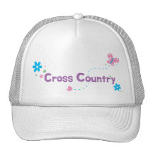 Garden Flutter Cross Country Trucker Hats