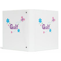 Garden Flutter Golf binders by truetomboy Garden Flutter Golf binders