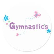 Garden Flutter Gymnastics stickers by truetomboy Garden Flutter Gymnastics stickers