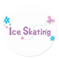 Garden Flutter Ice Skating stickers by truetomboy Garden Flutter Ice Skating stickers