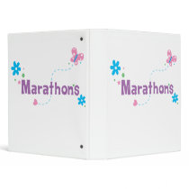 Garden Flutter Marathons binders