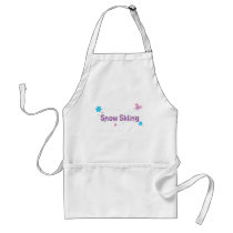 Garden Flutter Snow Skiing Aprons