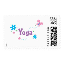 Garden Flutter Yoga Postage