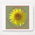 Garden for peace, Mousepad by margueritemanor Garden for peace, Mousepad