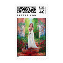 Garden Friends Postage Stamps