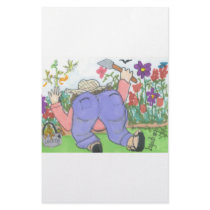 Garden Fury stationery