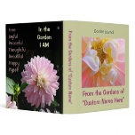 Garden Gardening Gardener Custom Binder Floral