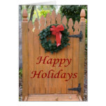 Garden Gate Greeting Card