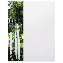 Garden Gate Letterhead Template