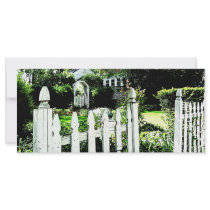 Garden Gate Rack Card Template