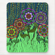 Garden Glow Mouse Pad