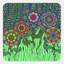 Garden Glow Sticker