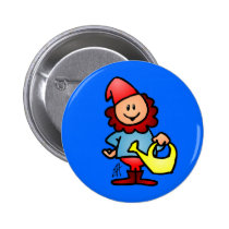 Garden gnome buttons