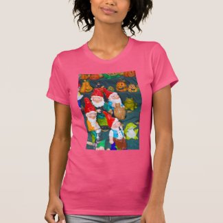 Garden gnome tee shirt