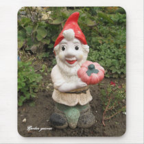 Garden gnomes mousepads by patrickrp Garden gnomes mousepads