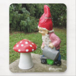 Garden gnomes mouse pads