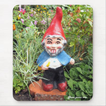 Garden gnomes mousepads by patrickrp Garden gnomes mousepads