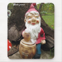 Garden gnomes mousepads by patrickrp Garden gnomes mousepads