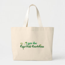 Garden Goddess Canvas Bag