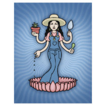 Garden Goddess Flyer Design