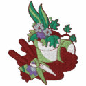 Garden Goddess Hoodie embroidered shirts