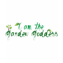 Garden Goddess t-shirts by EllesPlanet Garden Goddess t-shirts