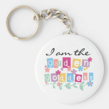 Garden Goddess Tshirts and Gifts Keychains