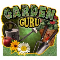 Garden Guru photo sculptures