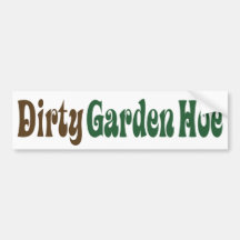 Garden Hoe - Customized Bumper Stickers