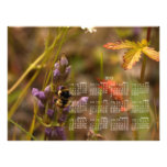 Garden HoneyBee; 2013 Calendar Art Photo