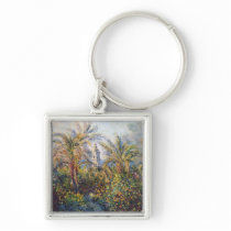 Garden in Bordighera Keychain