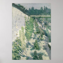 Garden in Grez, 1884 Print