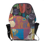 Garden in Layers of Color Commuter Bags