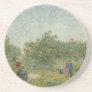 Garden in Montmarte with lovers Drink Coasters