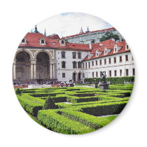 Garden In Prague Magnet