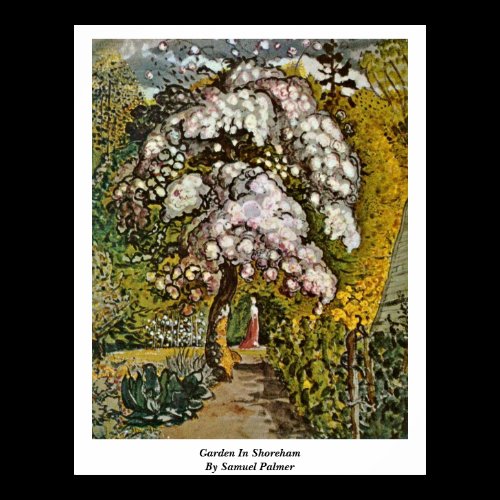 Garden In Shoreham By Samuel Palmer Print