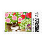 Garden Jungle Cat Stamps
