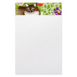 Garden Jungle Tiger Cat Stationery
