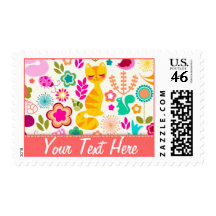 Garden Kitty Stamps