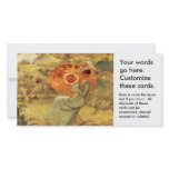 Garden lady with umbrella painting art Anna Ancher Photo Card Template