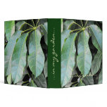 Garden Leaves 3 Ring Binder