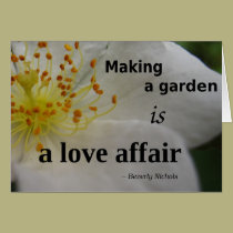 Garden love affair cards