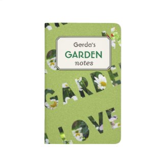 Garden Love any Color Custom Text Label
