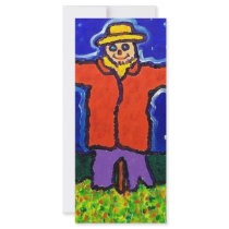 Garden Man by Piliero rack cards
